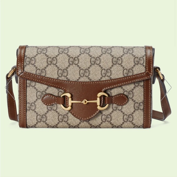 SOLD $1️⃣2️⃣0️⃣0️⃣ Gucci Horsebit 1955 Mini Bag - Picture 1 of 10